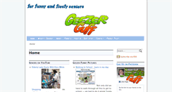 Desktop Screenshot of geezerguff.com